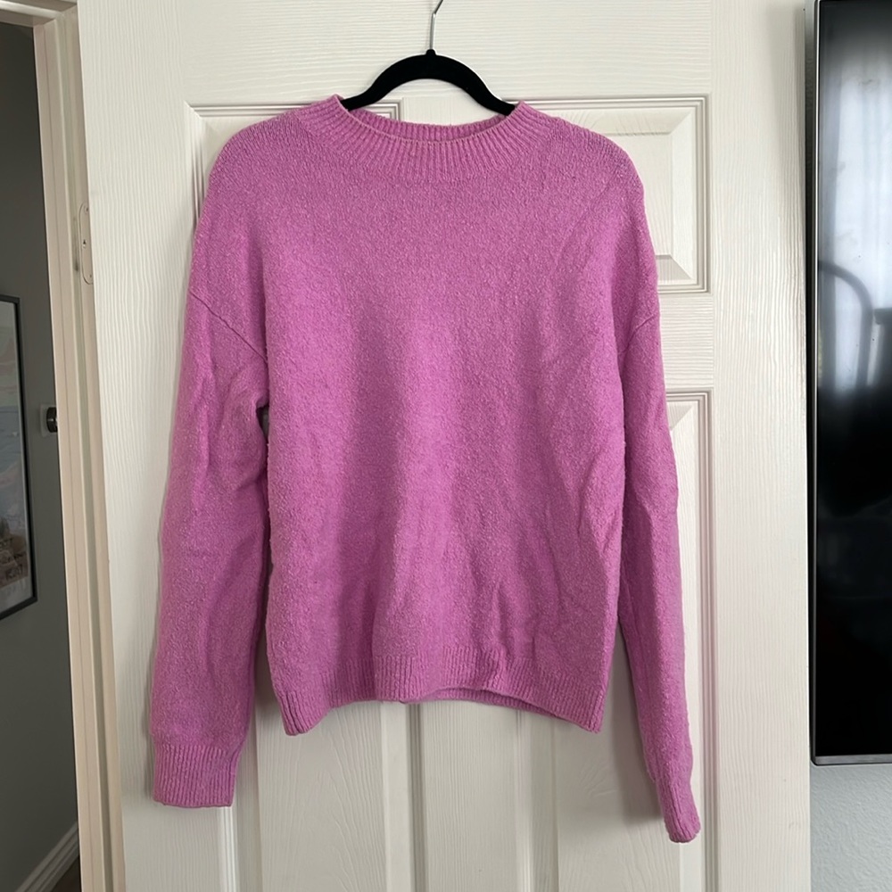 And Other Stories pink/purple sweater